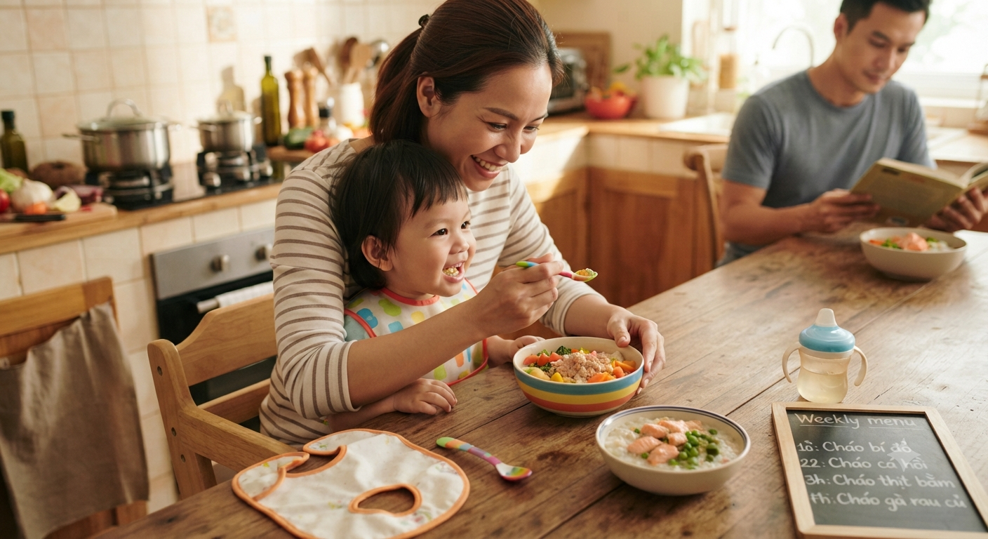 Thời điểm phù hợp để đổi vị trong thực đơn tuần